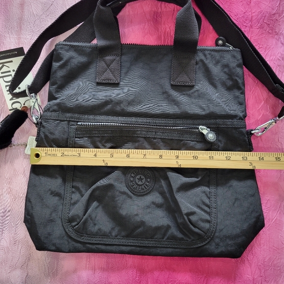 Kipling Bag Black Crossbody/hand Strap Convertible NEW Eleva - Picture 16 of 17